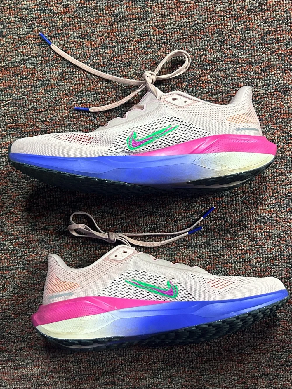 Nike Pegasus 41 Eliud Kipchoge Running Trainers Pink Multi US 10.5.